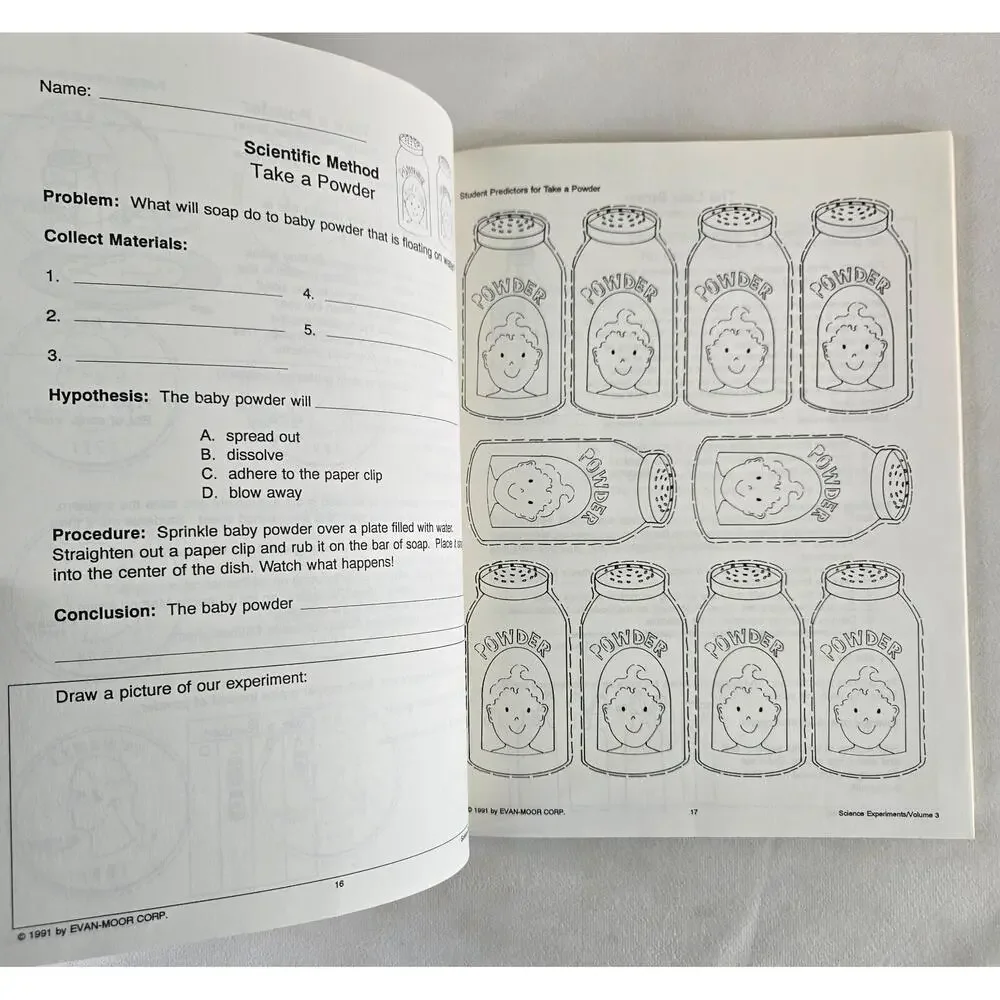 Evan-Moor Science Books Grades Pre-School/Pre-K to 3rd Grade Homeschool Teacher